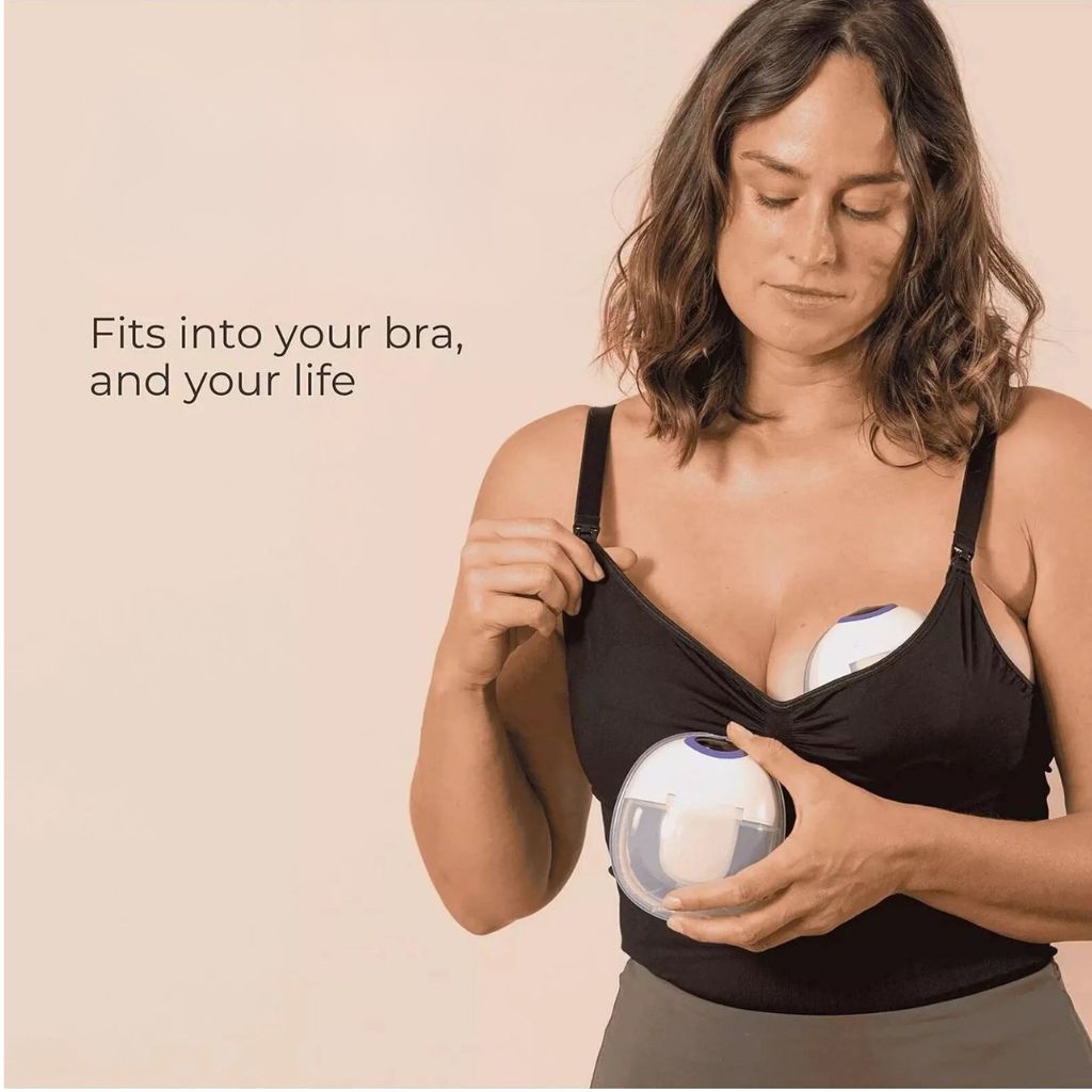 Wearable breast pump